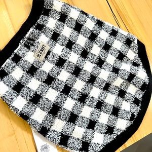 NWT - Old Navy Plaid Dog Sweater